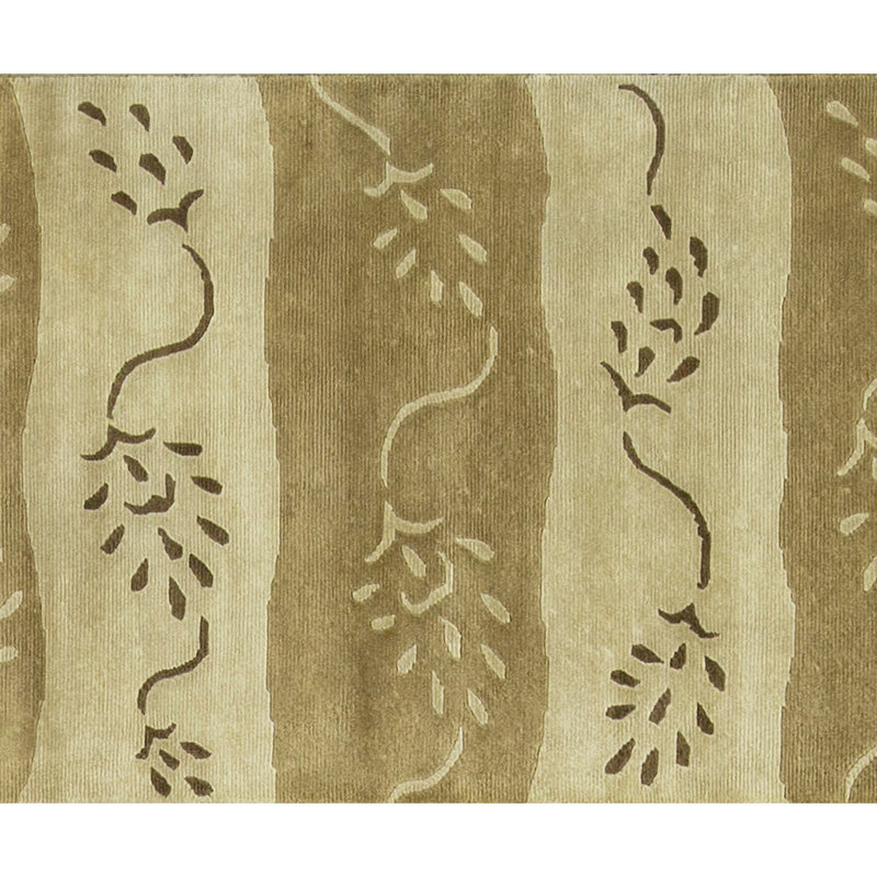 Hand-Knotted High-Quality Beige Area Rug