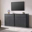 Buffet de rangement de 34,6 po de largeur avec tiroir et armoire à hauteur réglable Cesiro-123415711-115694079