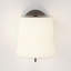 Mitsu Swing Arm, Matt Nickel with Cone 173, Oyster Fabric-2106733513-2106733515-2106733516
