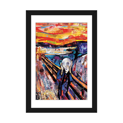 «The Scream (Homage to Munch)», impression sur toile
