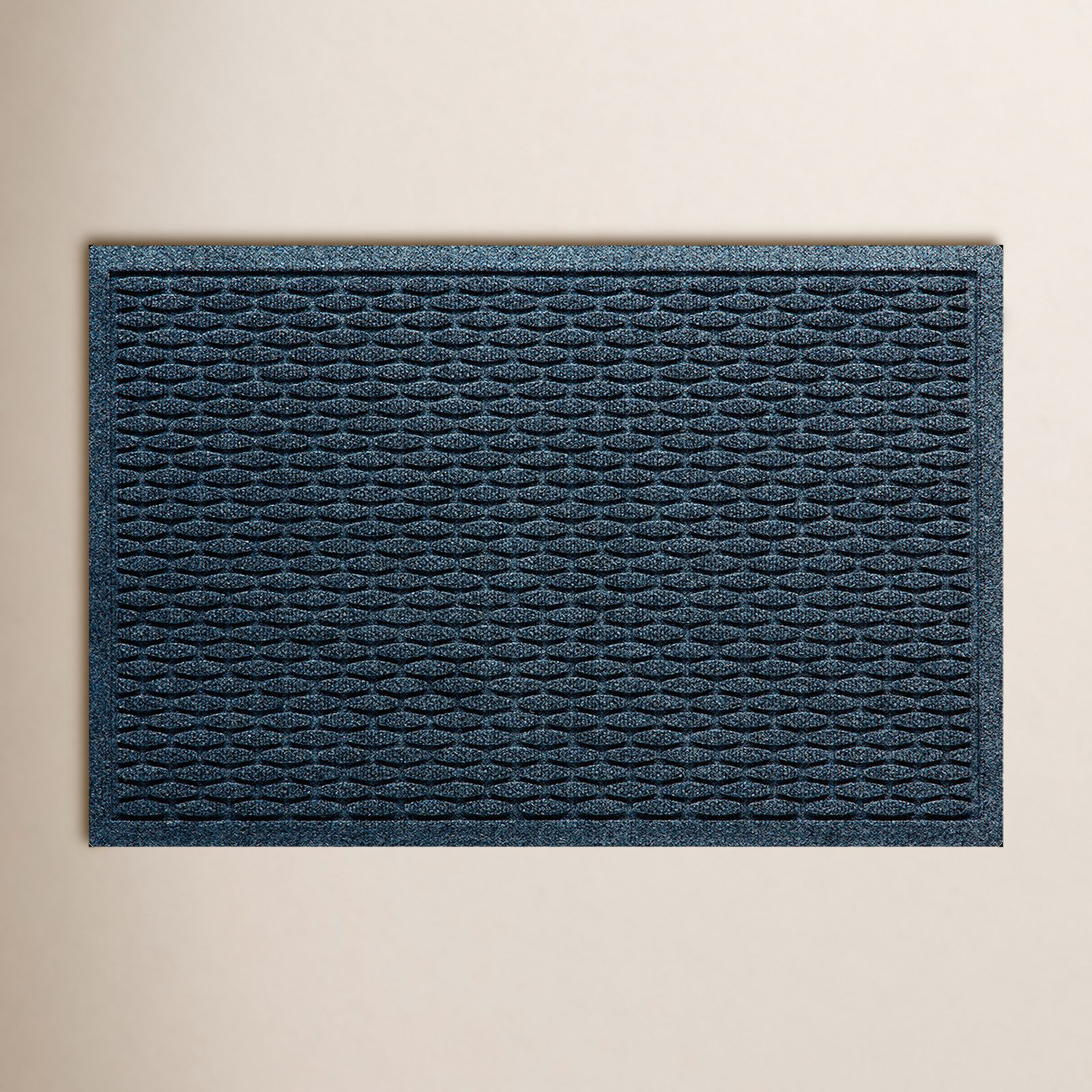 WaterHog Hampton 23" x 35" Doormat, Navy