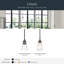 Erma 4-inch 1-Light Mini Pendant with Clear Glass in Brushed Gold-131043110-131043111
