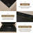 Modern Glam King Linen Upholstered Lift-Up Storage Platform Bed with Wingback Headboard and Golden Trim, Mink-460118714-460118713