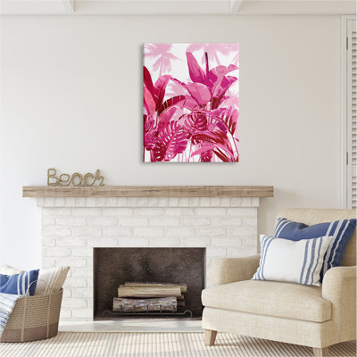 «Modern Modern Palms On Canvas» par Kristen Drew, reproduction
