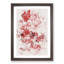 Red Leaves of a Maple Tree - Picture Frame Painting Print-56859316-56859315
