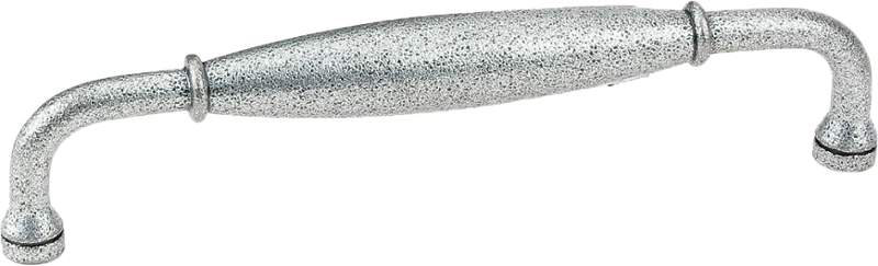 Normandy Arch Pull, 6", Satin Steel