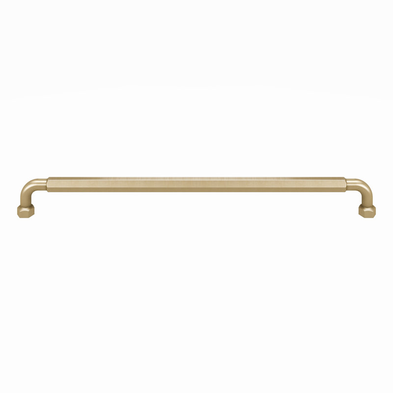 Dustin 5 1/16" Center To Center Bar Pull, Honey Bronze, 12" Center To Center