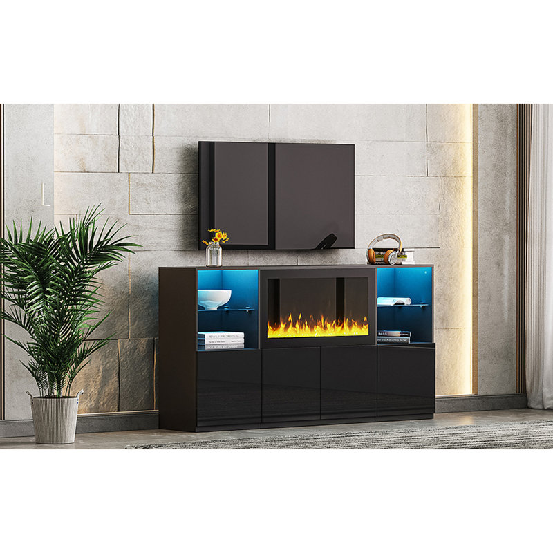 Jenkinsburg 67'' Sideboard, Black
