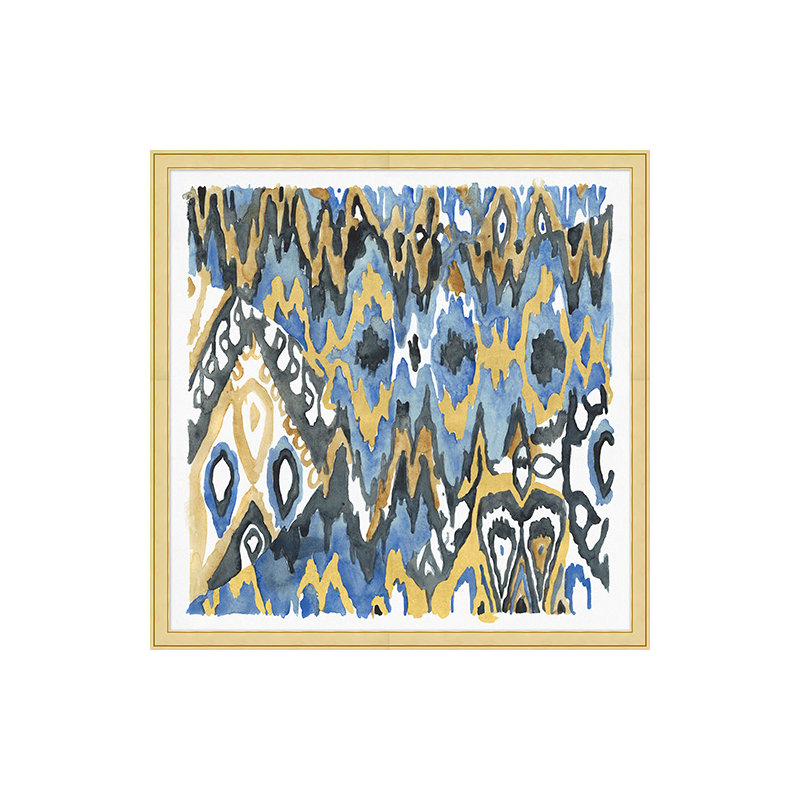 Tribal Ikat 1 Print