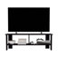 Meuble télé, 2 tablettes