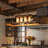 4-light Dimmable Farmhouse Kitchen Island Chandelier