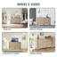 Commode 6 tiroirs 47 po 47 po