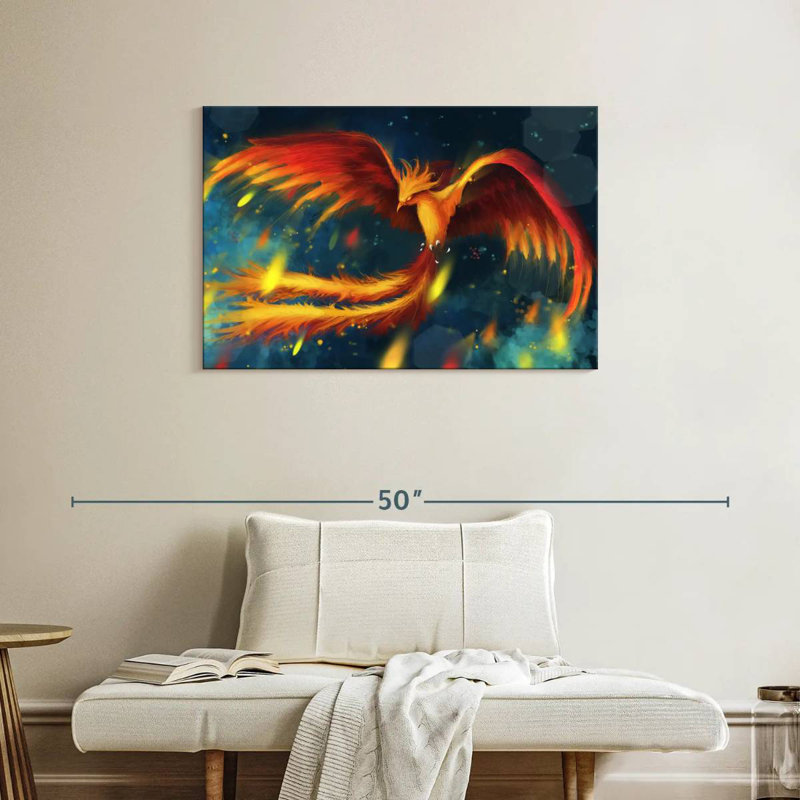 Kelan Phoenix, 24" H x 36" W