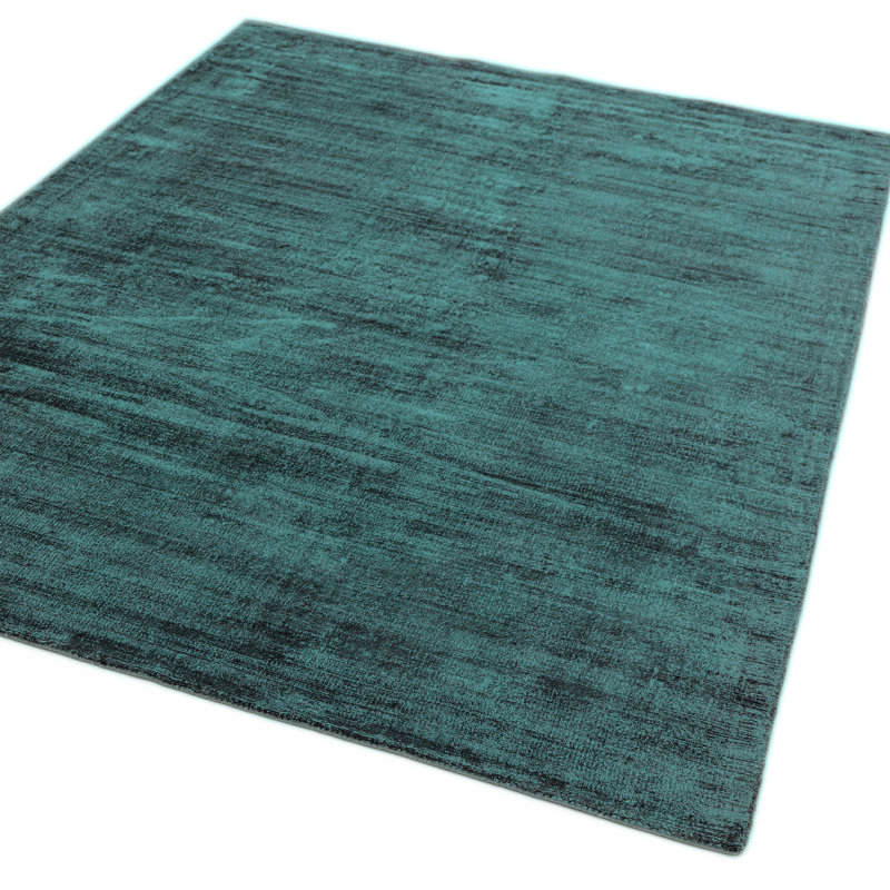 Nareg Hand Tufted Teal Rug, Rectangle 200 x 290cm