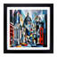 City of London Cubism - Framed Print-963158222