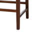 Tabouret de bar en acajou tissé à la main Bali & Pari Alise-681491881-681491883