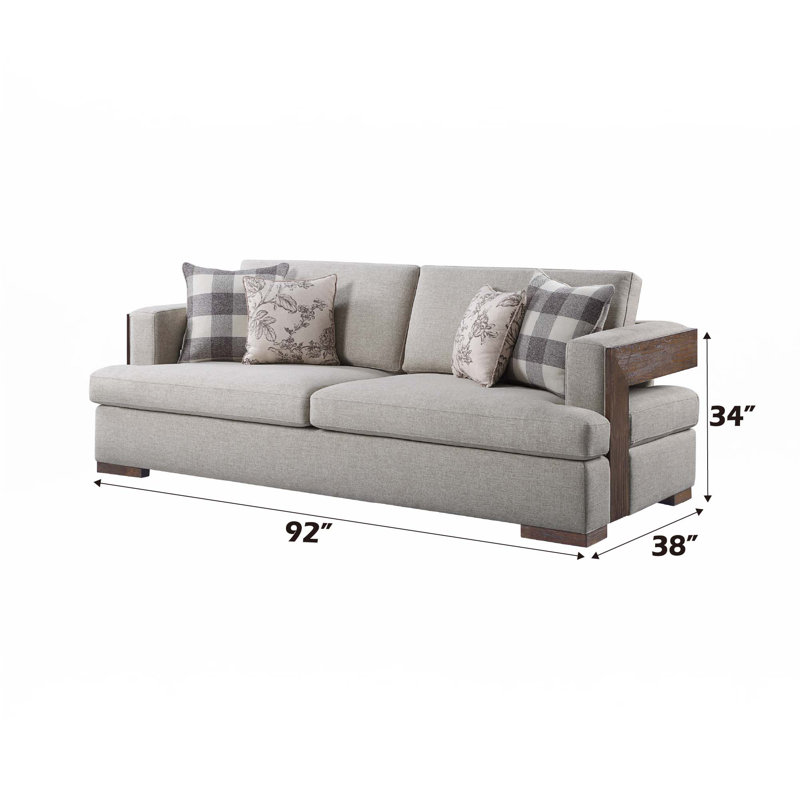 Sofa With Pillows