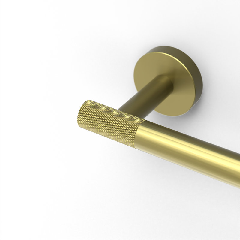 Patriki Wall Mounted Toilet Paper Holder, Brushed Brass