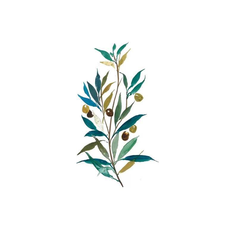 Olive II by Asia Jensen - Wrapped Canvas Gallery-Wrapped Canvas Giclée, 152.5 cm H x 101.5 cm W x 3.175 cm D