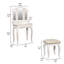 Ensemble coiffeuse avec miroir Schindler-1983860722