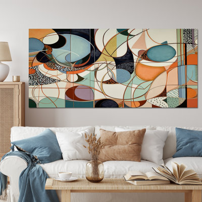 Pastel Colour Boho Artwork II - Minimalism Wall Decor