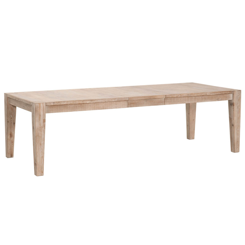 Hellwig Extendable Solid Wood Base Dining Table