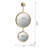 Margie Metal Flat Wall Mirror