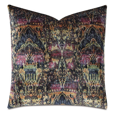 Sparkle Abstract Reversible Throw Pillow