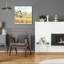  «Countryside Autumn Barn 3» par Nicole DeCamp, art mural en verre acrylique, 24 po x 24 po-1952717827