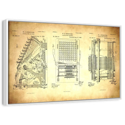 Machine à calculer 1888 Schenck