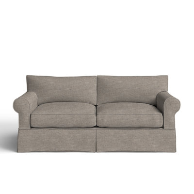 Amari 84"" Rolled Arm Slipcovered Sofa with Reversible Cushions -  Wayfair Custom Upholstery™, CFEEF6EF63E34FF48A03FF612B11C469