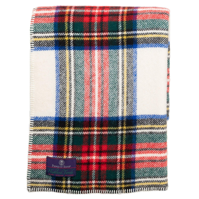 Jeté BIGTHROW, Robe Stewart / carreaux blancs