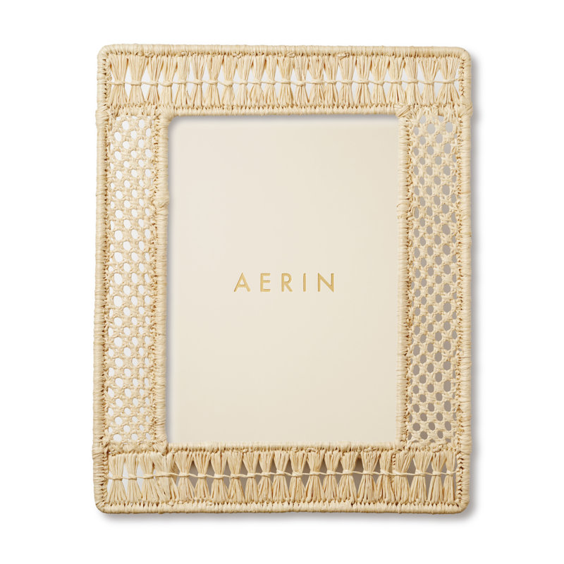 Natural Wicker 5x7 Tabletop Picture Frame