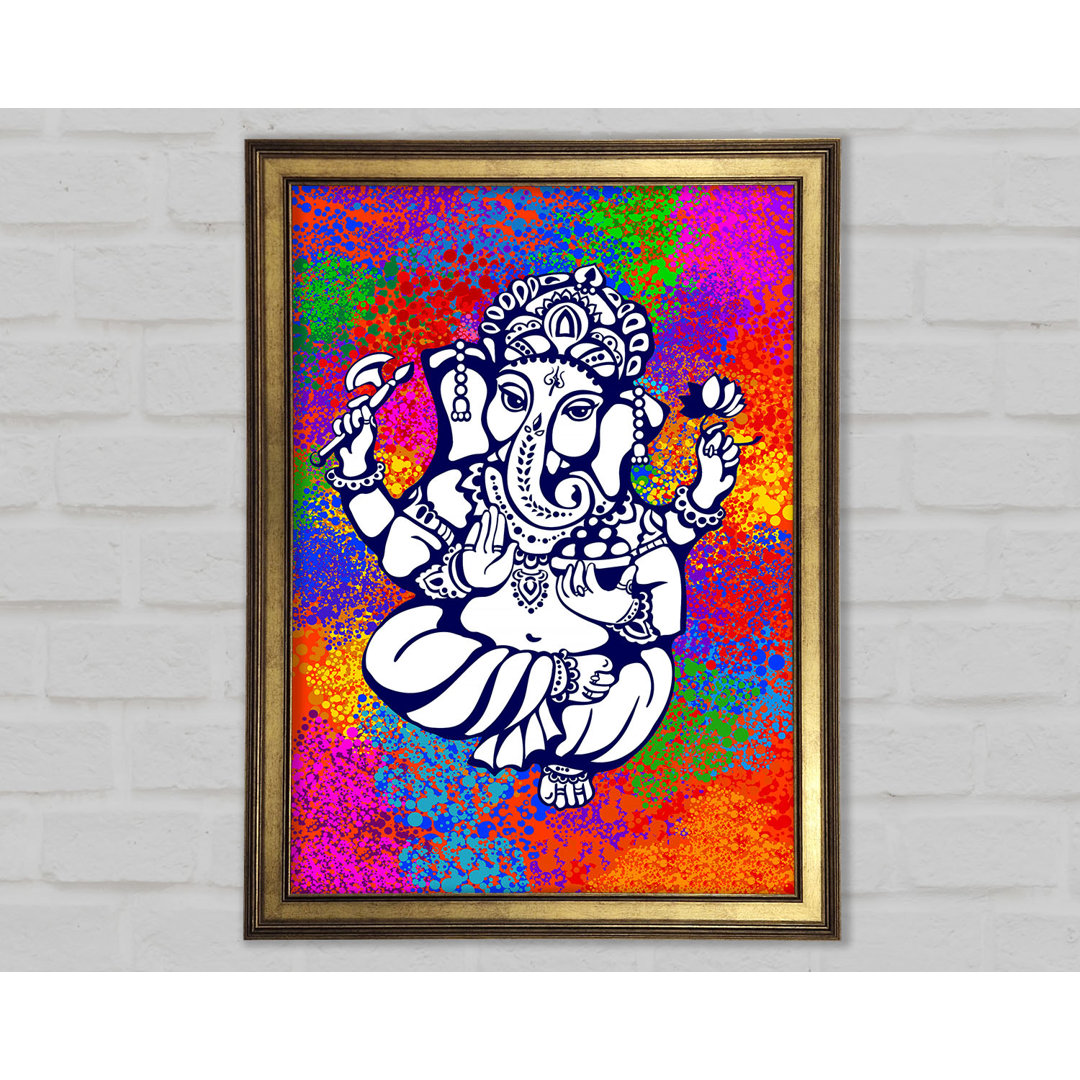 Hindu Gott Ganesha 8 - Druck