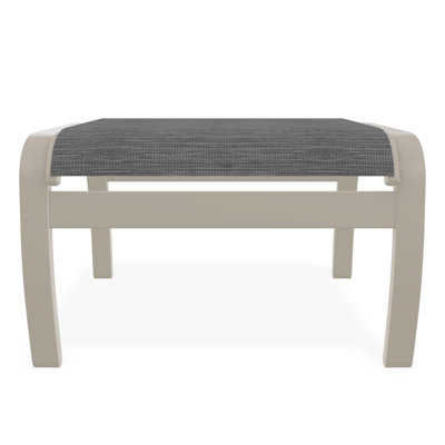 Repose-pieds d'extérieur avec coussin Askar