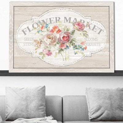 Cottage Garden I sur bois - impression