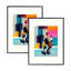 Cadre photo en métal avec passe-partout - Basics by Wayfair ™-88586479-88586473