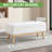 Boyu Polyester Blend Upholstered Storage Bench-2141799665