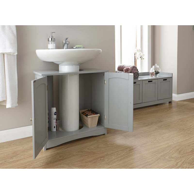 Kelaa Bathroom Storage Cabinet, Grey