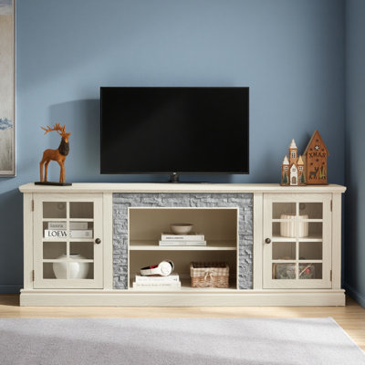 Meuble télé 70 po avec 2 portes et rangement