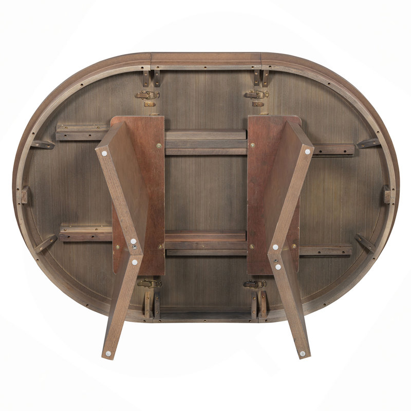 Ensemble de table de salle à manger 5 pièces pour 5 personnes, ensemble de table de salle à manger extensible rétro avec 4 chaises rembourrées, ensemble de table de cuisine et chaises pour la salle à manger et la cuisine