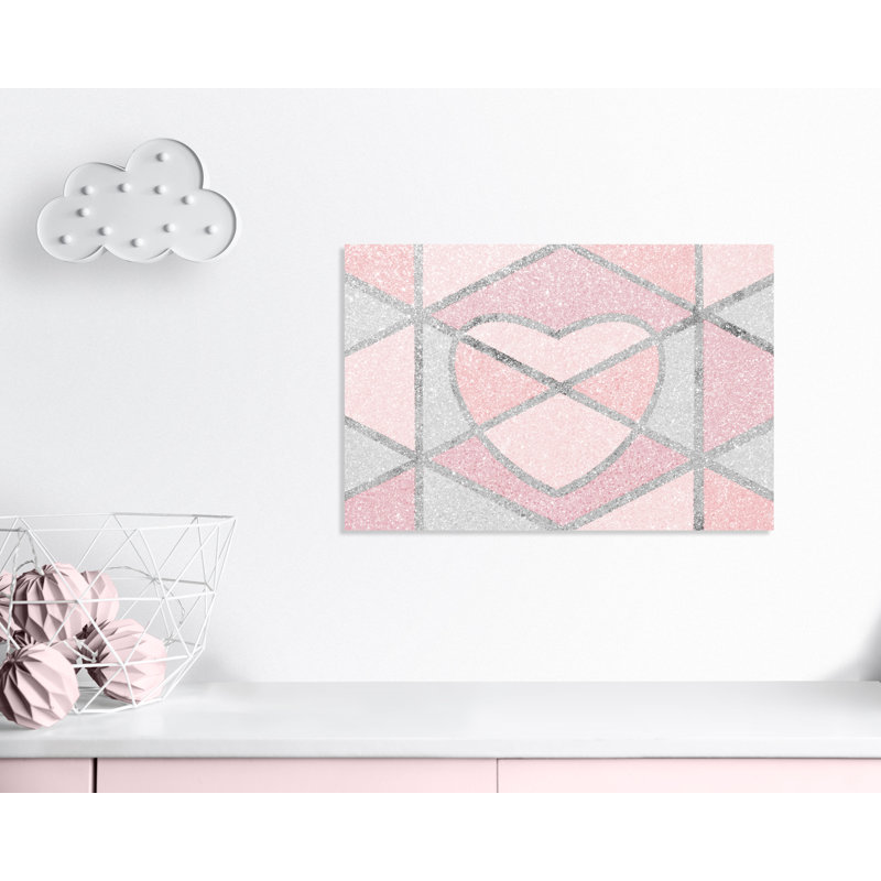 Décoration murale Se segmented Emotion 1, pour enfants, H 24 po x l 36 po x P 1,5 po, Canevas