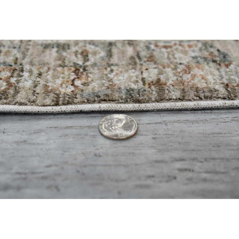 FLARE 14740-891 BEIGE/GREY/IVORY, Rectangle 7'10" x 10'