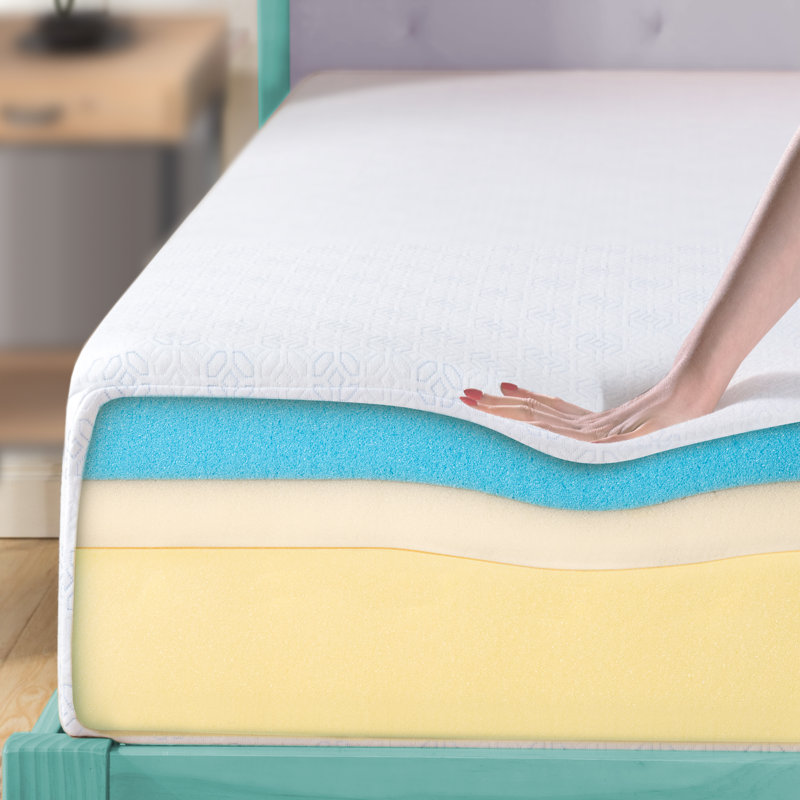 Wayfair Sleep 10" Medium Cooling Gel Memory Foam Mattress, Queen