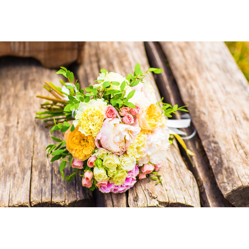 Wedding Bouquet by Satura86 - Wrapped Canvas Print, 30cm H x 46cm W