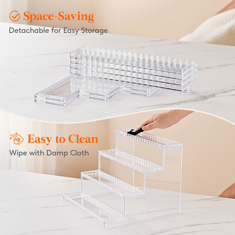 Polyethylene Plastic Makeup Organiser