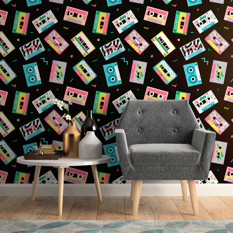 Panneau de papier peint adhésif Kelson Teens, L 126 po x l 24 po