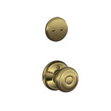 Inactive Interior Georgian Knob Dummy Entry Set (Exterior Portion Sold Separately)