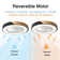19.7" Modern Flush Mount Ceiling Fans With LED Light Dimmable Low Profile Ceiling Fans with Light