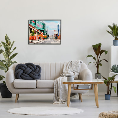 «Fenway Park Boston Cityscape», estampe numérique par Emily Kalina